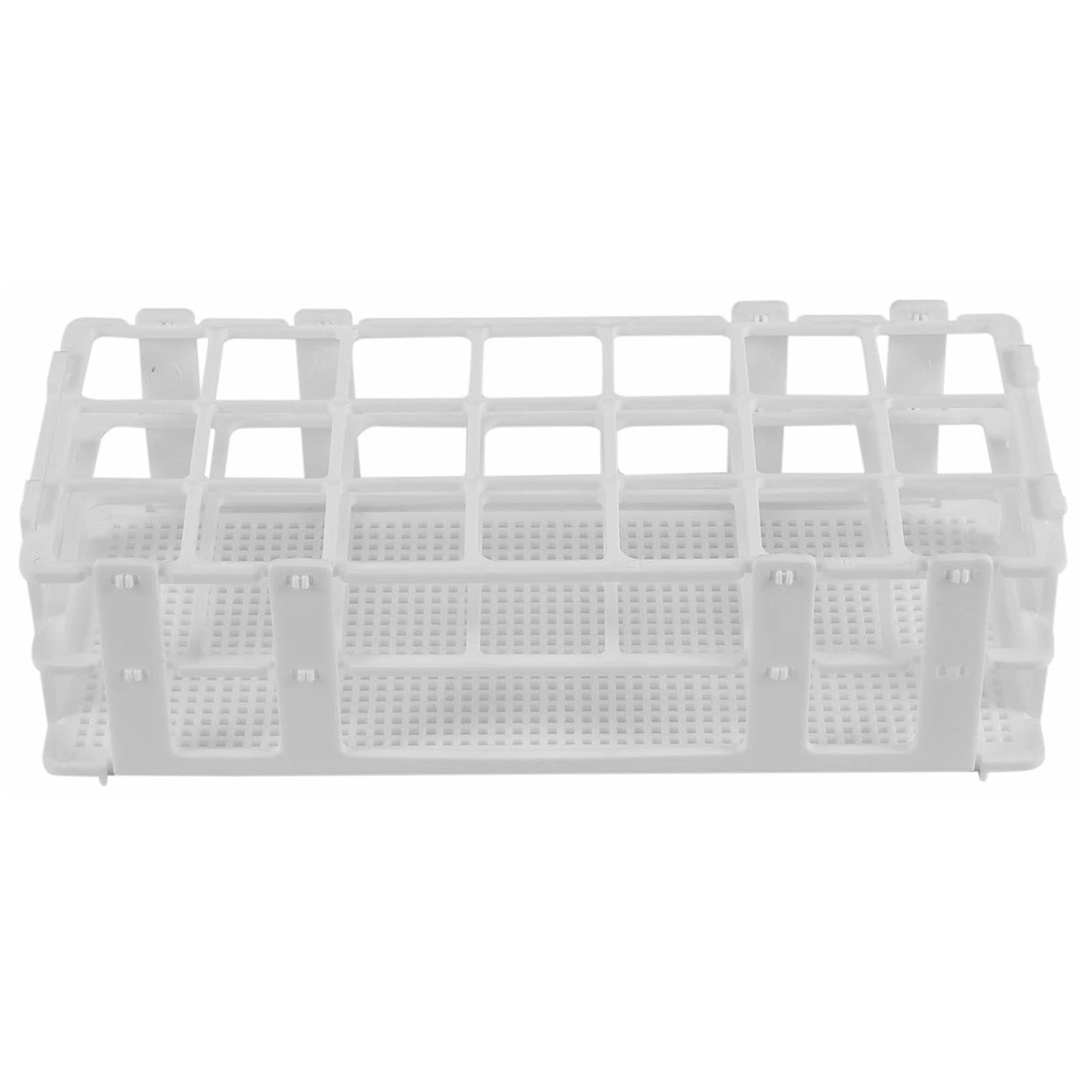 3 Paquetes Estante de Tubo de Ensayo PláStico, Soporte de Estante de Tubos de Ensayo de Laboratorio de 21 Agujeros para Tubos de Ensayo de 30 Mm, Desmontable (21 Agujeros)