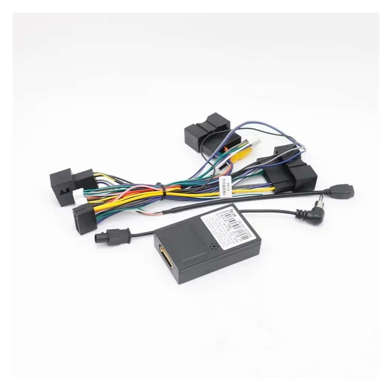 Mascherina Autoradio Cornice Stereo 9 Pollici Auto Fascia Telaio Adattatore Canbus Box Android Radio Cruscotto Kit Pannello Piastra Frontale per Ford per Mustang 2015-2018