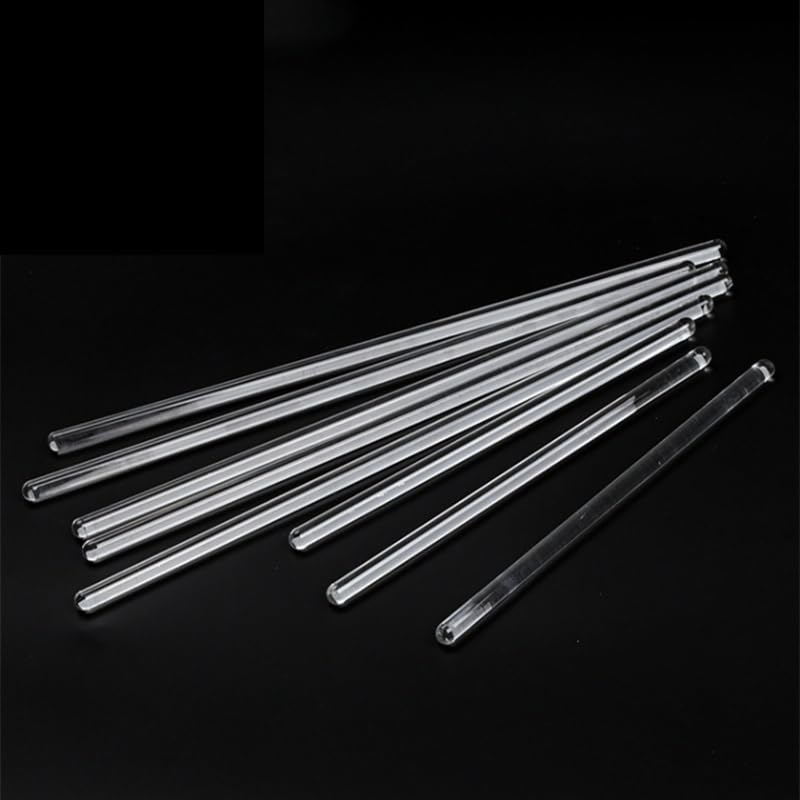40Pcs/Lot Lab Stirrer 15cm/20cm/25cm/30cm/400mm Glass Stirring Borosilicate Rods(8x200mm)