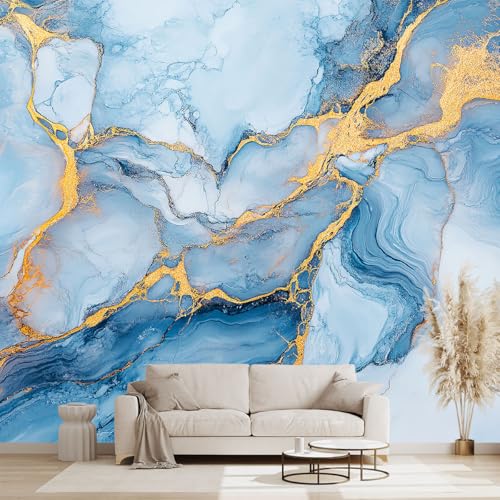 WXHFM - Marble Wallpaper for Bedroom Abstract Wall Mural -