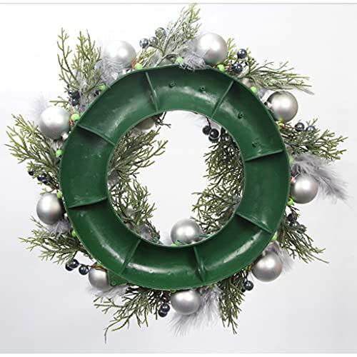 Couronne de Noël pour cheminées et entrées faciles à installer - 3