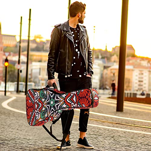 Étui à dos rembourré pour guitare acoustique classique, Multicolore 10., 42.9×16.9×4.7 in, Organiseur de sac - Les Beatles, Paul McCartney, John Lennon, RIngo Starr, George Harrison Étui à dos rembourré pour guitare acoustique classique, Multicolore 10., 42.9x16.9x4.7 in, Organiseur de sac – Image 7