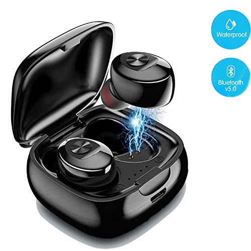 Mini Bluetooth Earbud,IULONEE Wireless Sport Earphone Portable Earpiece Small Invisible Headphone IPX5 Waterproof