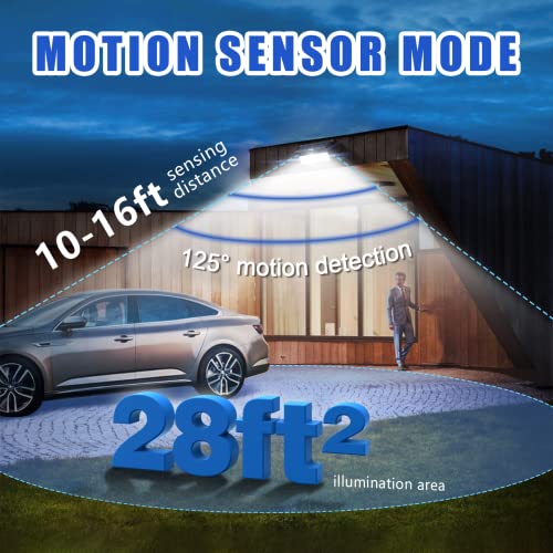 Baxia Technology Solar Lights Outdoor Waterproof 100 Led Wireless Security Motion Sensor Outdoor Lights Solar Outdoor Lights For Front Door,Backyard,Steps,Garage,Garden (2000Lm, 4Pack) #TOP3