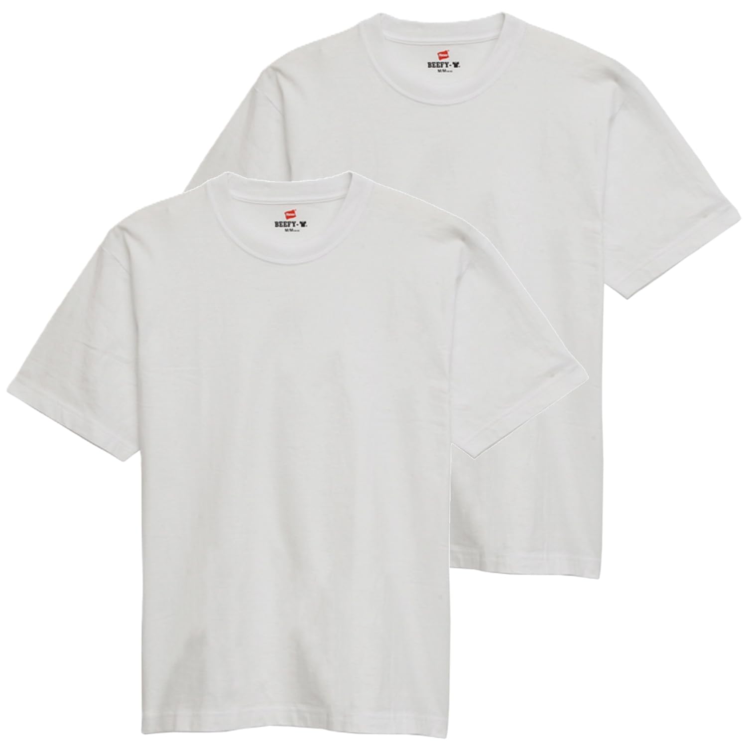ビーフィー Tシャツ BEEFY-T 2枚組 綿100% 肉厚生地 丸胴仕様 タグレス仕様 ヘビーウェイトT H5180-2-010-L商品画像