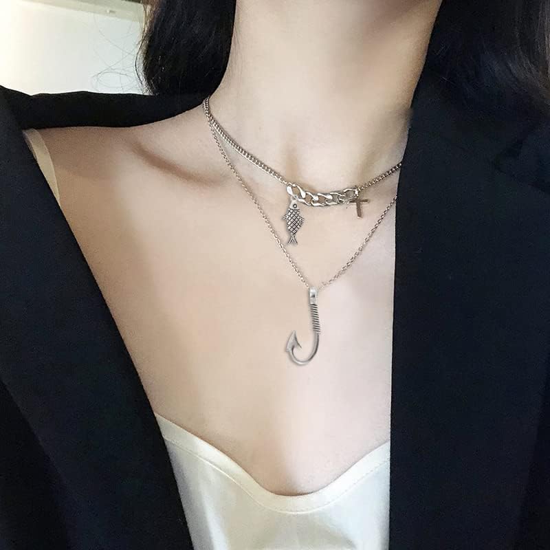 yueton 80PCS Alloy Fish Hook Sea Fish Charms Pendents Marine Animals Pendants Sea Theme Pendants for Earrings Bracelets Necklaces Jewelry Making and DIY Beach Crafts - Image 4