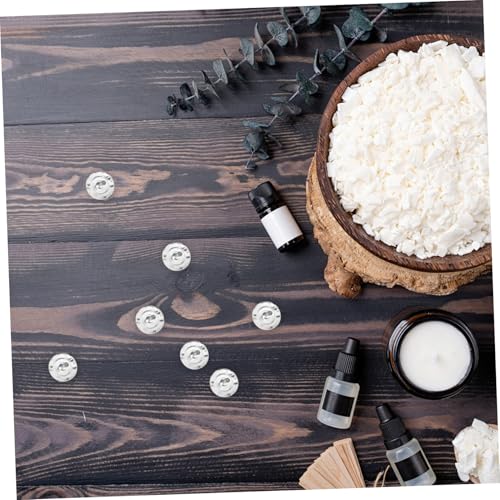 Bases Metálicas para Mechas de Velas 300pcs DIY miniatura 5