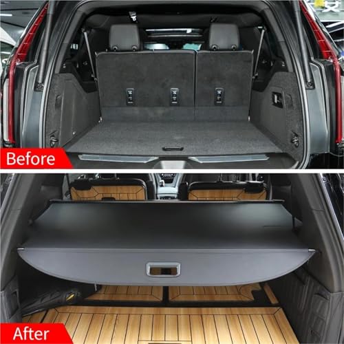 Cubierta para maletero de Escalade 2021-2023 con acabado de aspecto carbono 4