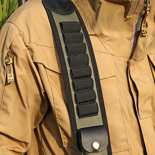 Tourbon Gun Strap For Shotgun With Swivels, Adjustable Shotgun Sling With 8 Round Shotshell Holders #TOP7