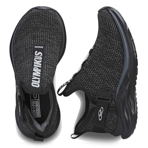 Tênis Olympikus Maneiro Kids Preto e Chumbo Infantil - Masculino