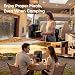 COSORI Small Air Fryer 2L Portable for Camping RV Van Travel, 900W Low Wattage Compact with LED Touchscreen, Nonstick Dishwasher Safe, 30 Online Recipes, Low Noise, Black