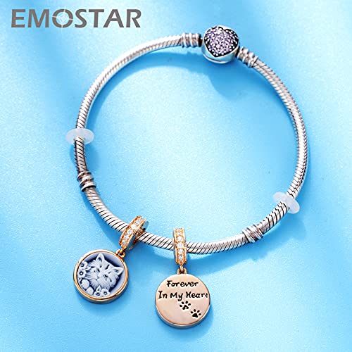 Image of Animal Theme Charms, Mom /Child of Owl Bear Dog, Rabbit Flamingo Elephant Panda Cat Parrot Crocodile Unicorn Charms in 925 Sterling Silver, Fit European Bracelet /Necklace, Gift for Mother /Friend /Lover