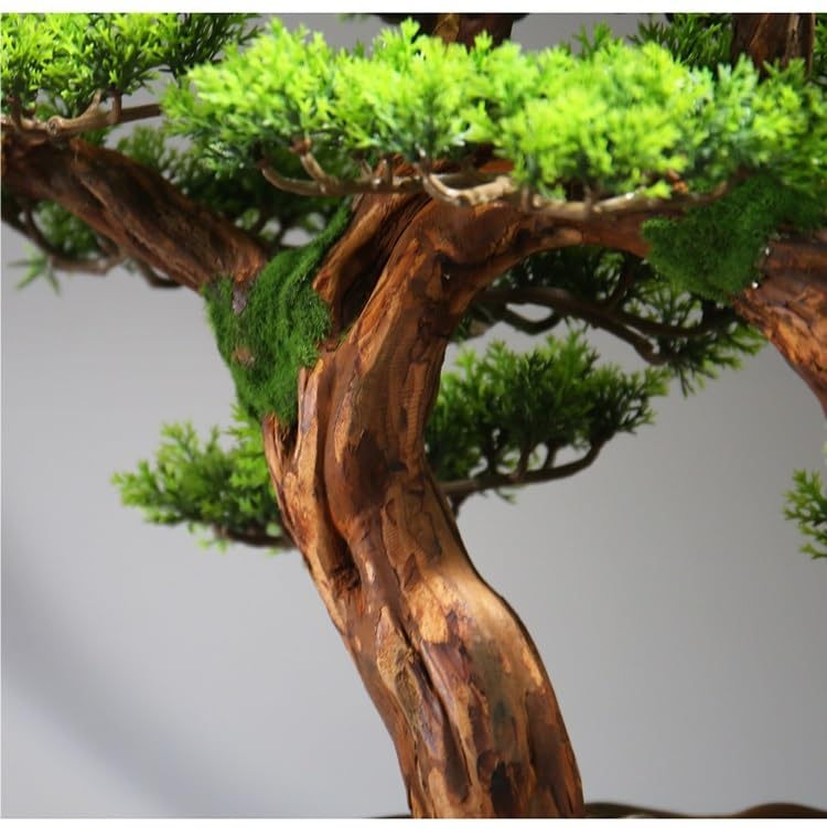 Árbol simulación con adornos de bonsái creativos de alta fidelidad visual 4