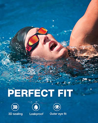 Image of ZIONOR Swim Goggles, Upgraded G1 Polarized Swimming Goggles Anti-Fog for Adult Men Women
