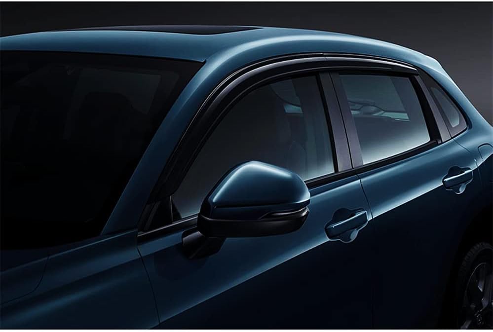 Miniatura 7 de AUTORIFIC Protectores de lluvia con cinta adhesiva para ventana lateral, juego de 4 piezas extra duradero para Honda HR-V HRV LX EX-L Sport 2023