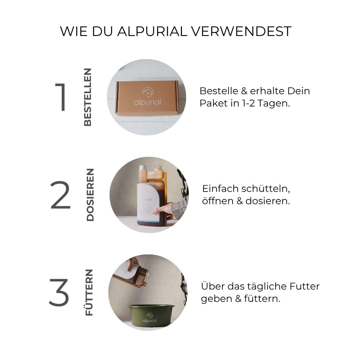 Gastro Direkt - Ergänzungsfuttermittel für Pferde - von Tierärzten entwickelt - flüssig bei sensibler Verdauung - mit Pektin, Bierhefeextrakt, Magnesium & Natrium - ADMR-konform (1 Liter)