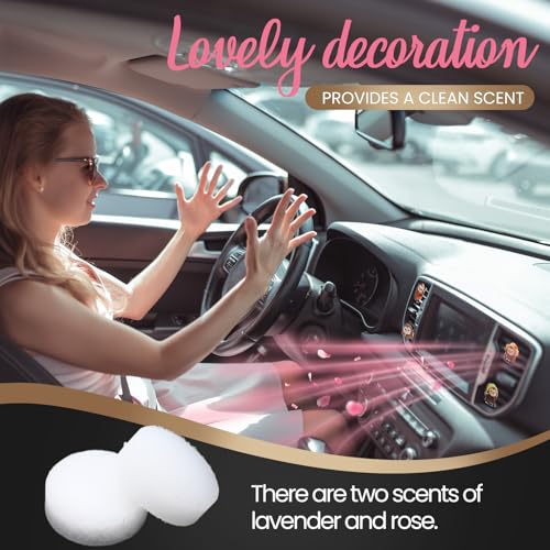 Image of 32 Pcs Sloth Car Freshener Air Vent Clips for Women Funny Cute Freshener Air Conditioner Vent Clip for Car Accessories Cartoon Animal Automotive Interior Decoration Gifts