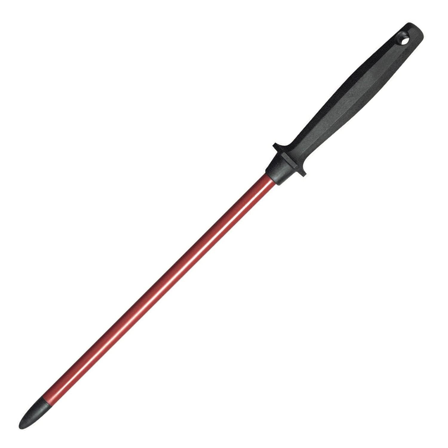 Westmark Wetzstab, Länge: 35,3 cm, Sinterrubin/Kunststoff, Sieger-Long-Life, Rot/Schwarz, 19712260
