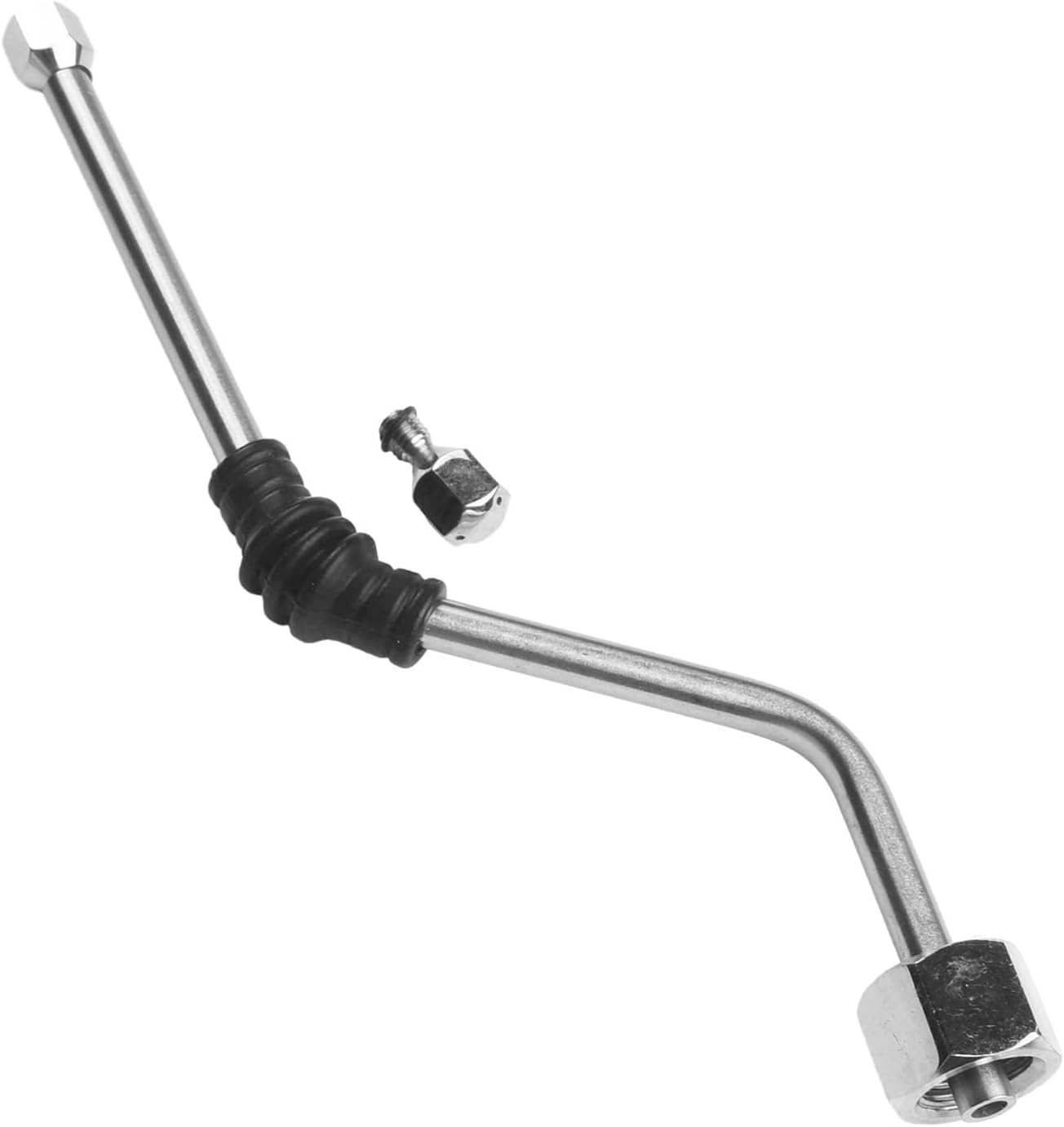 Coffee Machine Steam Wand Stainless Steel Steam Wand Steam Arms Compatible For DeLonghi Coffee Machine Upgrade Parts Kitchen Parts(A)