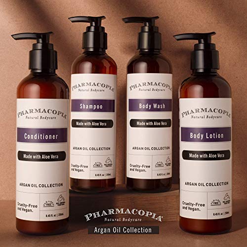 Image of Kimirica Pharmacopia Refreshing Summer body wash with the goodness of Argan Oil & Aloe Vera | 100% Vegan and Paraben Free Deep cleanses Body Wash (All Skin Type) (Lilac, 250ml)