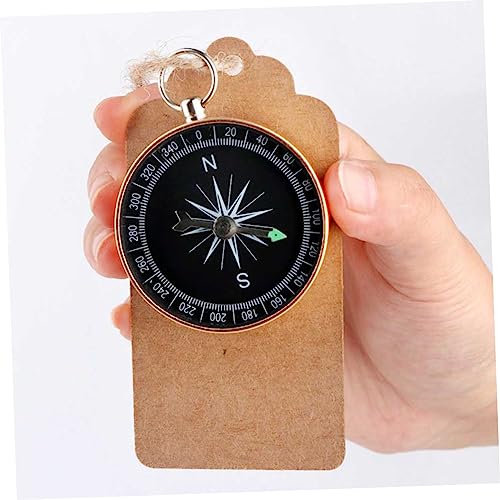 12 piezas brújula portátil colgante para fiesta miniatura 5
