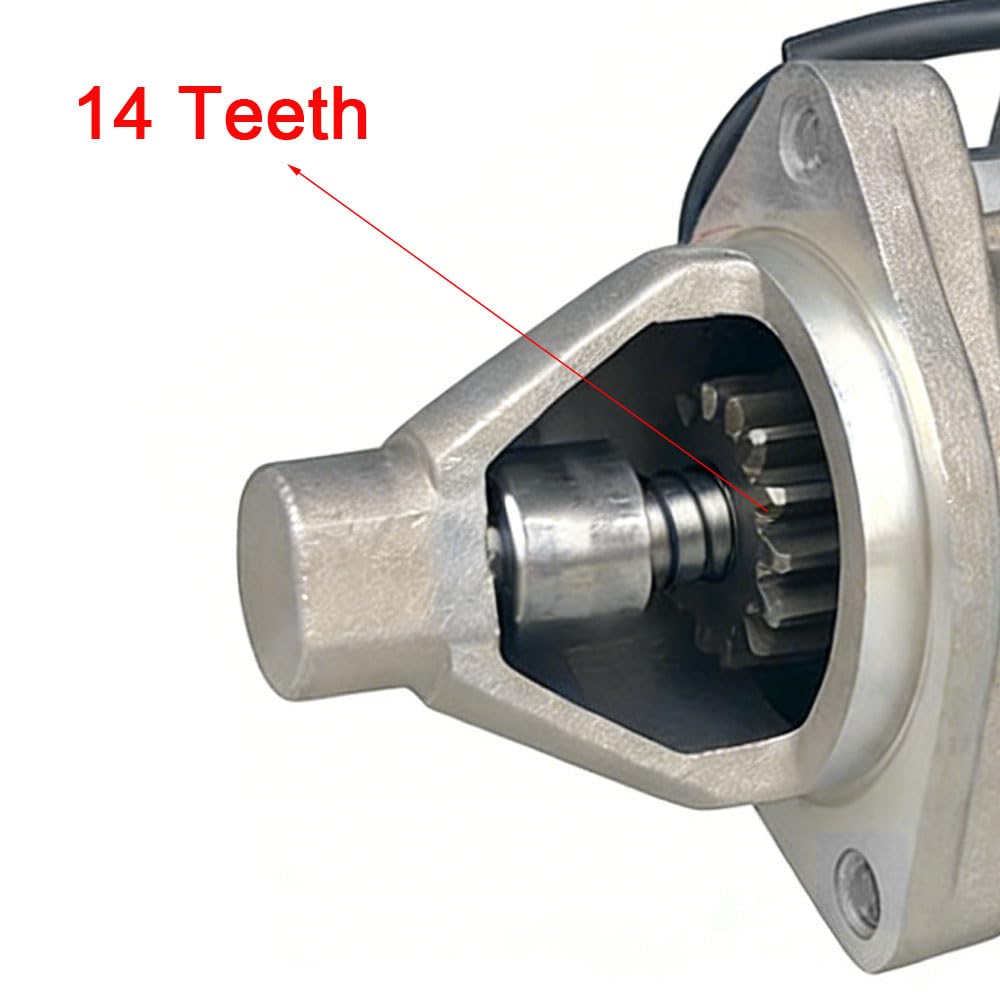 Motore di avviamento da 65 mm, ricambio per motorino di avviamento in metallo, compatibile con motori Honda GX390, 188, 190, 192