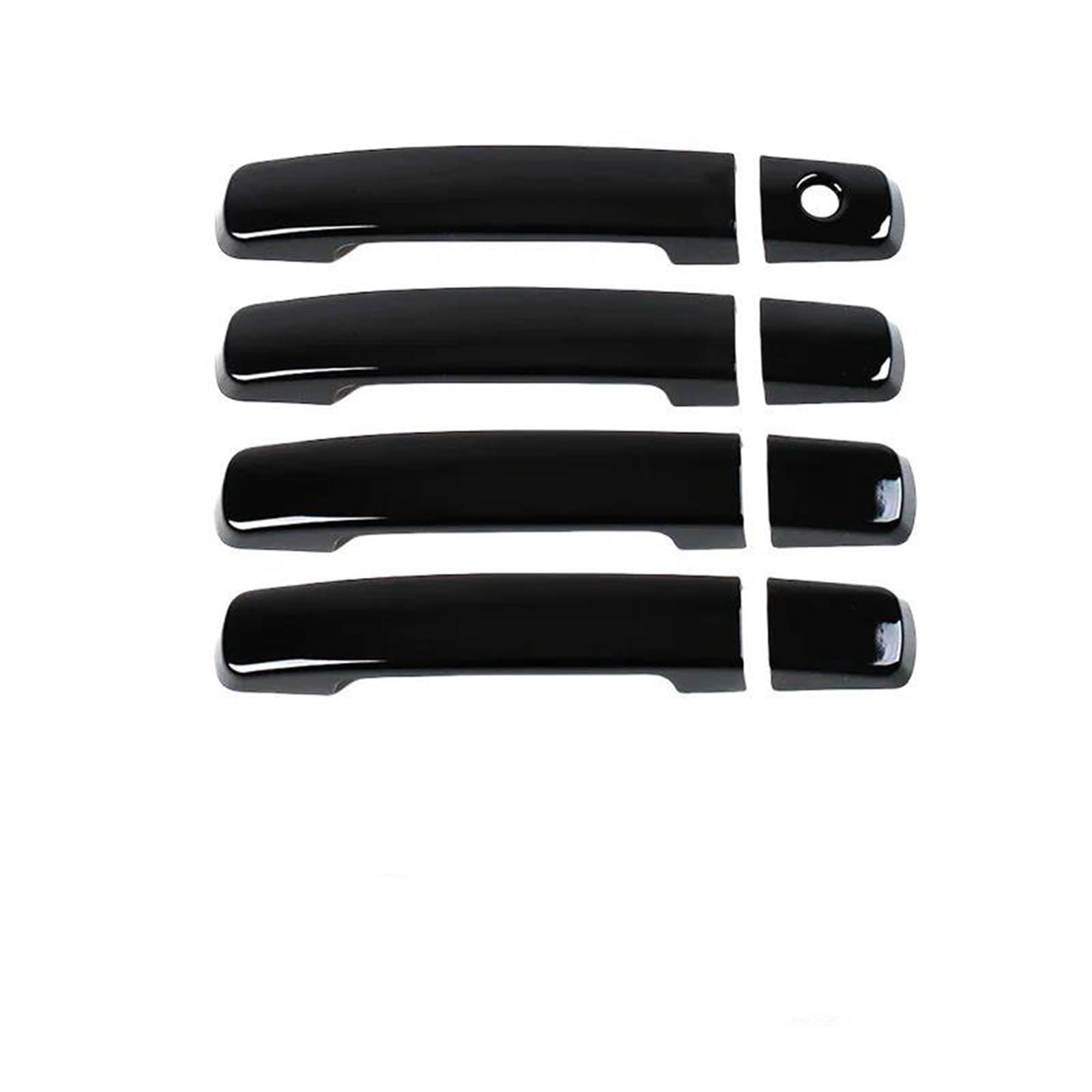 KJHOPY Car Exterior Door Handle Cover Sticker Decorative for Infiniti Q40 G25 G37 2008 2009 2010 2011 2012 2013 2015(Style 12)