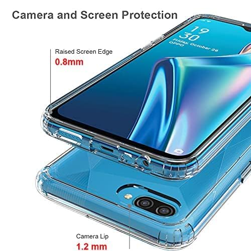 Image of Case Creation Brand - Mobile Cover for Oppo A12 (Soft & Flexible Back Case), Transparent
