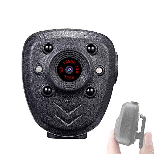 1080P 32GB Built in Small Security Camera - Cop Cam - Mini HD Wireless Nanny Cam with Night Vision Mini Spy Cam Hidden Camera for Outdoor Car Home Office Security - COP