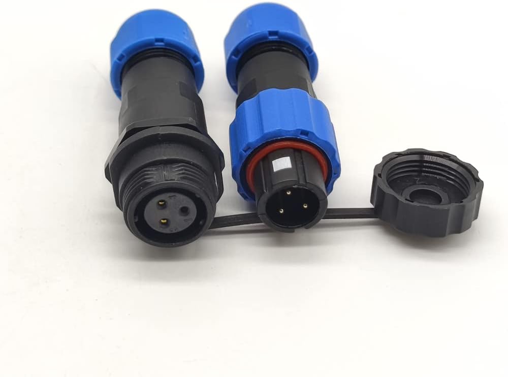 Anschlussstecker Luftfahrtstecker SP13 IP68 3-poliges, SP13-Serie ...