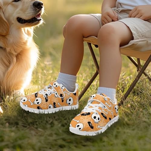 Holiday Shoes for Kids Girls Athletic Cute Slip On Tennis Shoes for Running Walking3