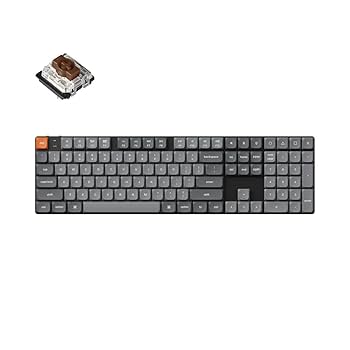 Keychron K5 Max JIS タクタイル 茶軸 WhiteLED Keychron K5 Max QMK/VIA ワイヤレス カスタム・メカニカル