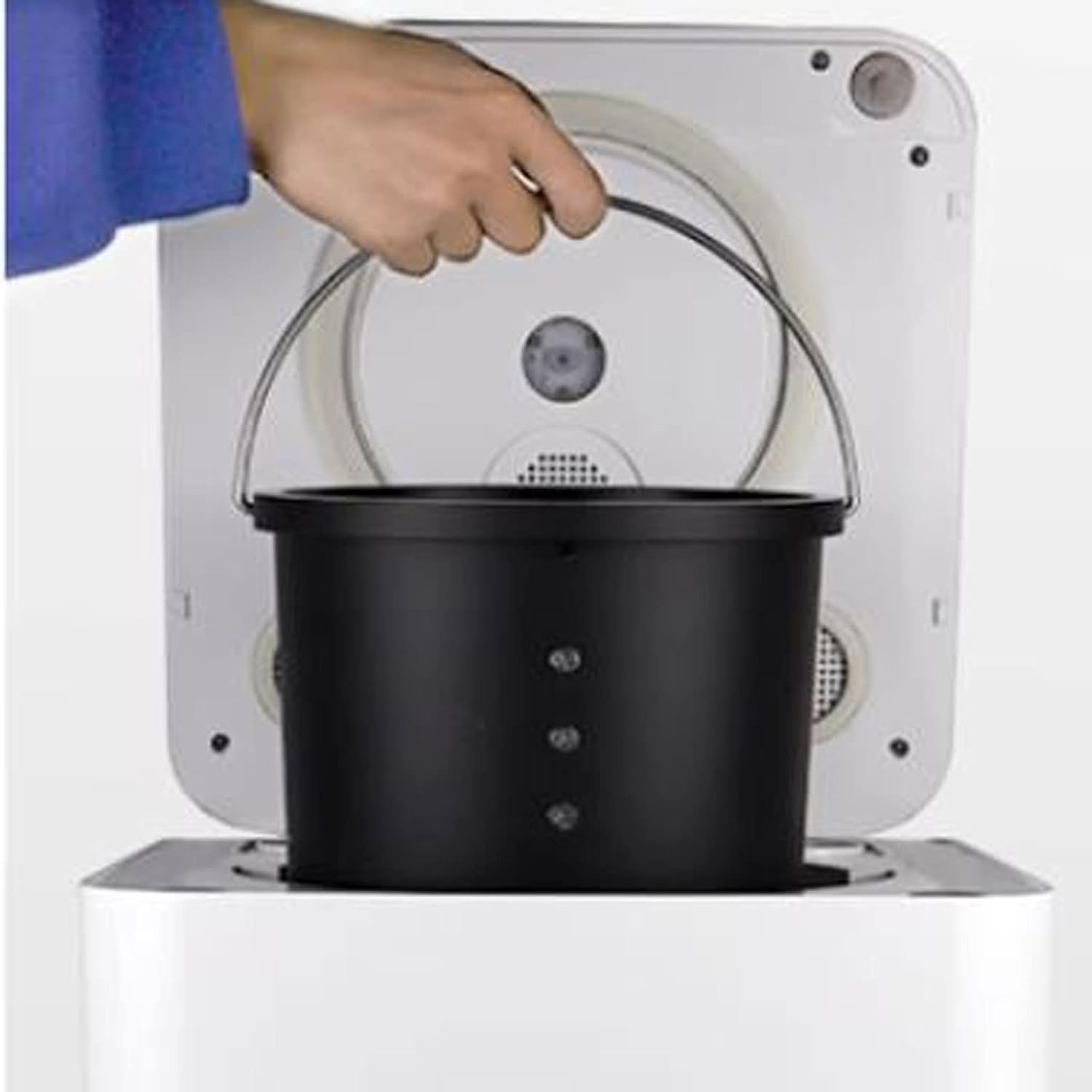Electric Compost Bin Smart Kitchen Waste Composter , Electric Countertop Compost Bin Food Composter Indoor,Food Cycler Compost Machine , Turn Waste to Compost with a Single Button Composter