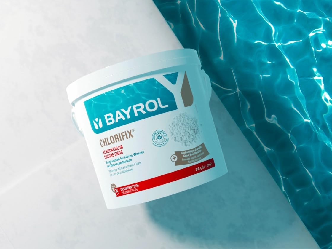 Chlorifix 5,0 kg Eimer von BAYROL - Chlor Mikro Kugeln - Chlorgranulat