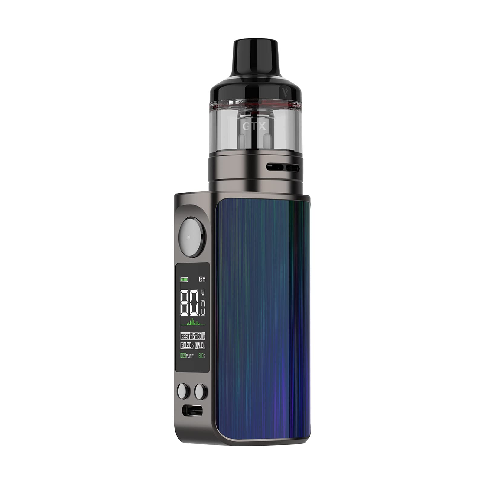 Vaporesso LUXE 80 Pod Kit 2500mAh Sans Nicotine et Tabac (Bleu) :  Amazon.fr: High-Tech