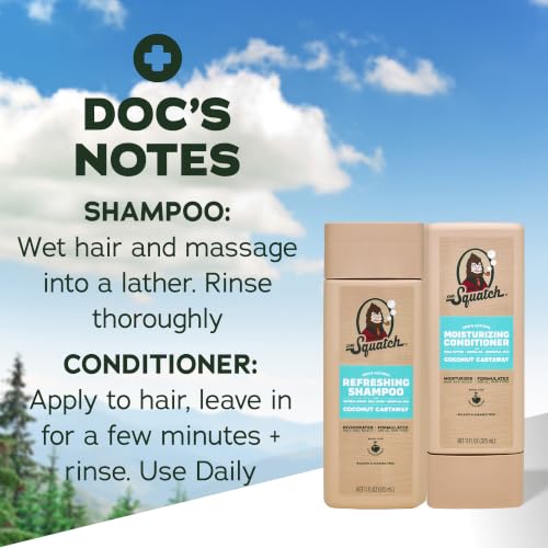 Dr. Squatch Men's Natural Shampoo and Conditioner Set (11 fl oz, 2-Pack) - image 8