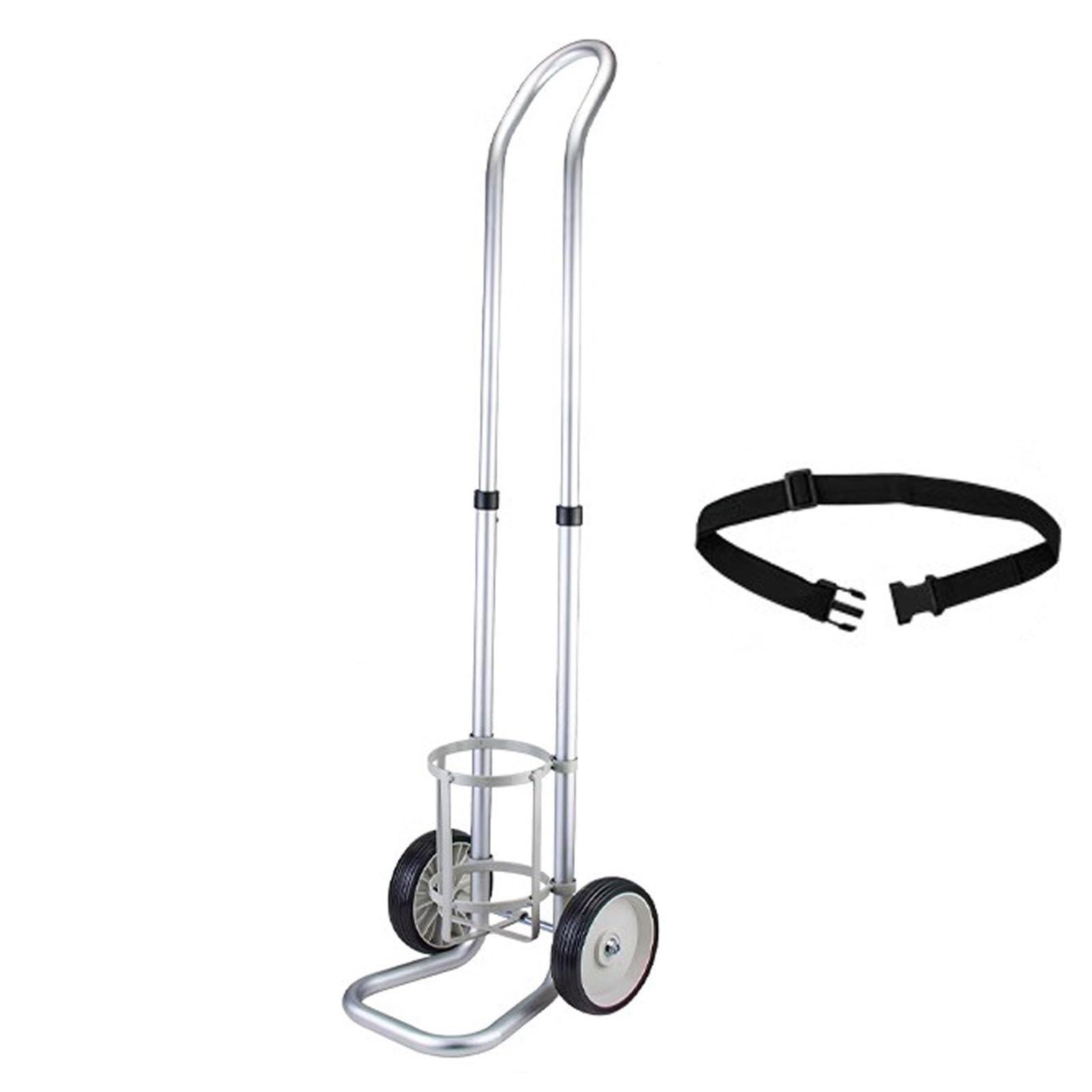 GTHTUHFD Gas Cylinder Rack, Cylinder Tank Holder Aluminum Dolly Cart For Oxygen, Lightweight Gas For S, Dia 5/5.8/6.2/6.6/9.3 In,Diameter: 158Mm,Diameter: 146mm