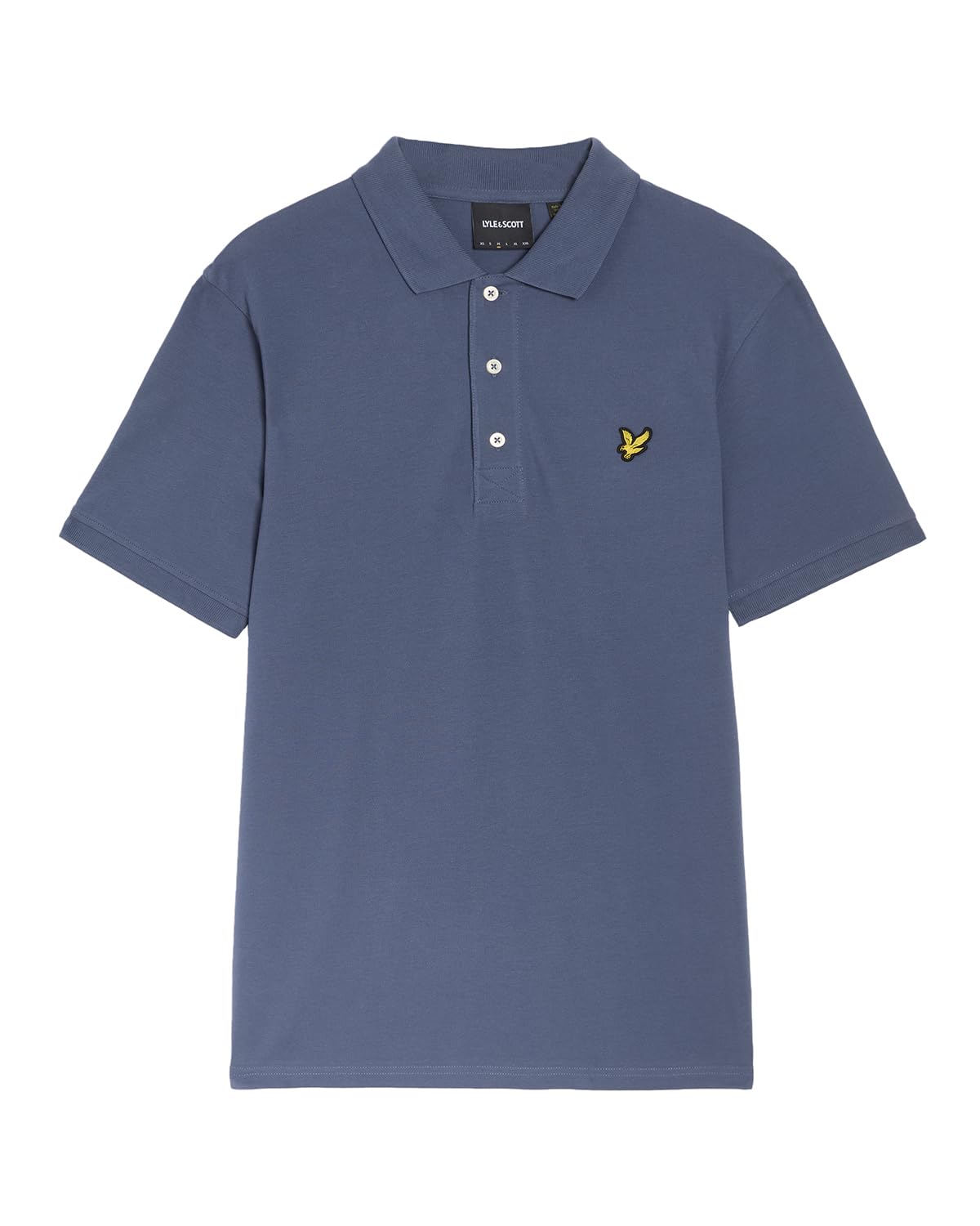 Lyle & Scott SS - Polo liso, X789 Cool Indigo, M