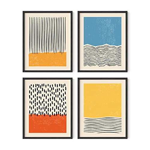 HAUS AND HUES Modern Abstract Wall Art...