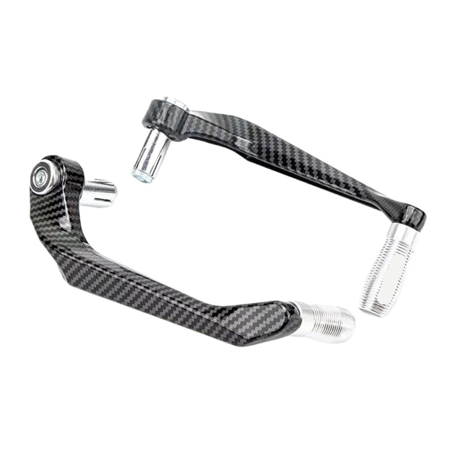 Hjtedhe Silver Motorcycle Handlebar Protector For Tracer Mt07 Mt09 Tracer 700Gt 900Gt Motorcycle Handlebar Brake Clutch Levers Hand Guard Protector(Silver)