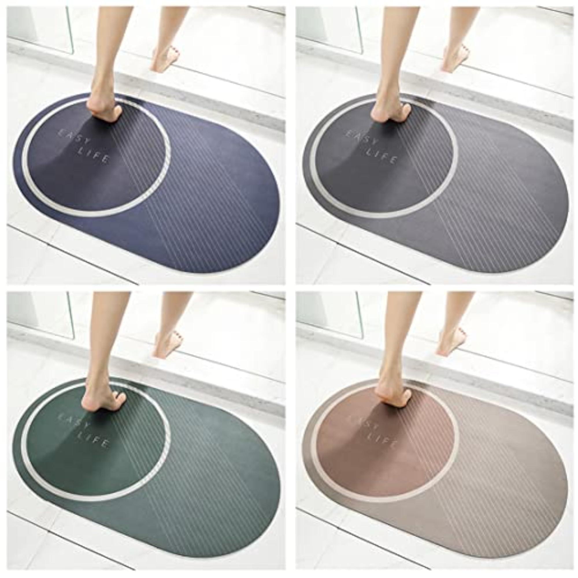 Super Absorbent Quick-Drying Floor Mats, Easy to Clean