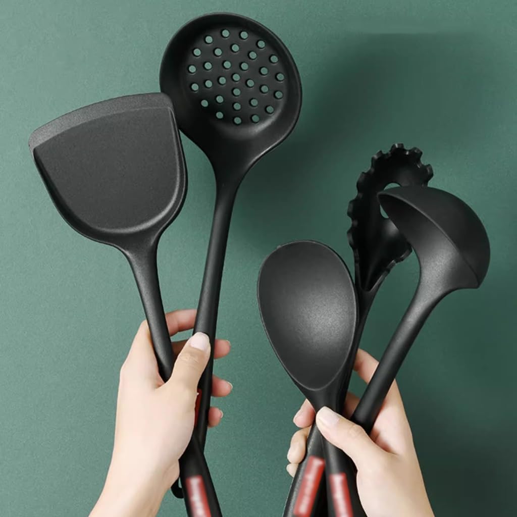 DUYHBAWRS-779 Kitchen Utensil Sets Non-Stick Long Shank Matter Mixture Shovel Dinnerware