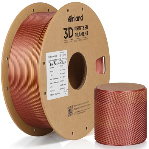 INLAND Silk Filament 1.75mm - Silk Fusion 3D Filament, Dimensional Accuracy +/-...