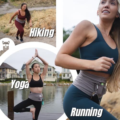 Alpaca Conceal Unisex Running Belt - Running Gear for Women and Men - Waist Phone Holder for Running - Travel Security Money Belt - Hidden Wallet Travel Safety - Anti Pickpocket Waistband - Large - Image 5