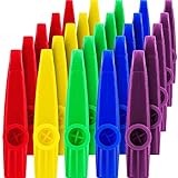Große Anwendungsbereiche: Diese kleinen Kazoos sind gute Begleiter für Gitarre, Ukulele, Violine, Klaviertastatur, Schiebepfeife und viele andere Musikinstrumente. Sie können auch als Geschenk und Preis verwendet werden