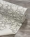 Mambo-Design Badematten Saunaläufer Marmor grau • Weichschaummatte • Länge wählbar • abwaschbar wasserabweisend, Größe:130 x 100 cm