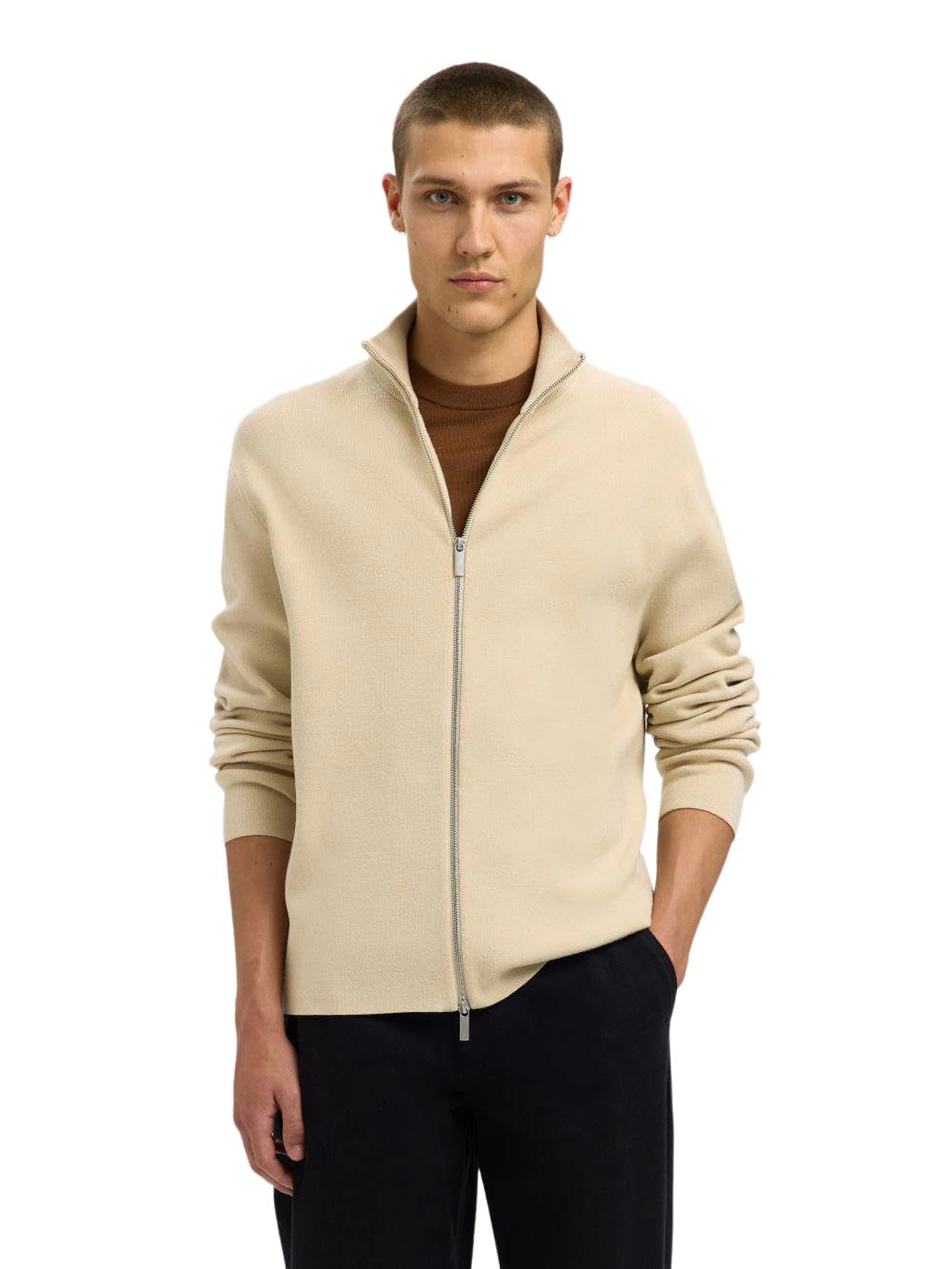 Selected Homme Male Strickjacke Relaxed Fit