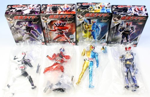 Amazon.co.jp: 食玩 HDM創絶 仮面ライダーW、放たれしメモリの記憶 全4 