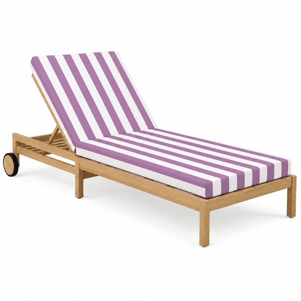 Matelas Bain de Soleil ImperméAble Coussin Transat Bain de Soleil