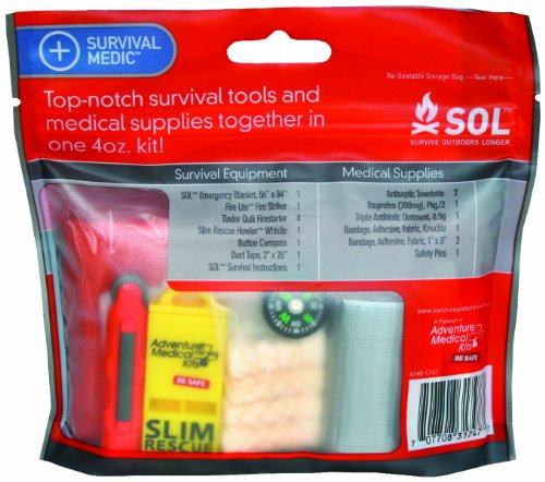 S.o.l. Survive Outdoors Longer Survival Medic Kit #TOP2